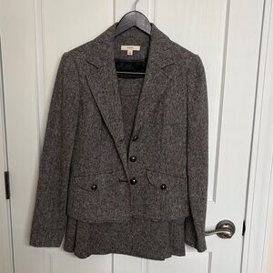 Merona Charcoal Tweed Blazer